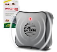 TWQ-GARDIGO® Répulsif Ultrason Anti-Souris et Rats ¿ Dispositif Mobile à Piles sans Produits Chimiques ¿ Portée 40 m² ¿ Anti Rongeur Écologique pour Cave, Grenier, Garage, Entrepôt, Jardin