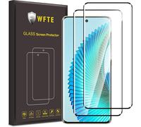 Twq-[Lot De 2 Verre Trempé Pour Honor Magic 6 Lite 5g/X9b/X50, 3d Couverture Complète Film De Protection D'écran Avec Haute Transparence À 99%, Anti-Trace Protecteur Avec Dureté 9h Glass (Noir)