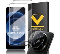Twq-Protection D'écran Pour Xiaomi 14 Ultra 5g 6,27 Pouces, Verre Trempé 2 Pièces + Caméra Protecteur 2 Pièces, Anti-Empreintes Digitales, 9h Dureté, Sans Bulle