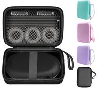 TWQ-Rangement Portable Compatible avec Les Périphériques D'étiquetage SUPVAN E10/E16/Nelko P21/NIIMBOT D110/Pristar P15 Mini Imprimantes D'étiquettes Portables Bluetooth (Boîte Uniquement) - Noir