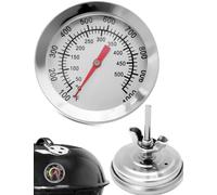TWQ-Thermomètre de cuisson analogique HOMETOOLS.EU - Résistant à la température - Pour barbecue, grill, casseroles, faitouts, fumoir - De 10 °C à 350 °C