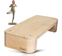 TWR ONLY WOOD Plate-forme d'exercice Step bois marron en bois 1 niveau 68 x 29 x 14 cm Capacité 150 kg