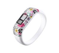 TWRQA Bracelet de montre en silicone pour Garmin Vivofit JR 2/Vivofit 3 enfants Samrt Bracelet souple Sport, Small, Agate