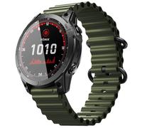 TWRQA Pour Garmin Fenix 6 Band 22 mm Ocean Watch Band pour Fenix 7, Fenix 5, Fenix 6 Pro, Fenix 5 Plus, Forerunner 955/945, Approach S60/S62, Epix(Army green)
