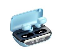 TWS A25 Oreillette Bluetooth sans fil 5.3 Binaural Mini réduction du bruit intra-auriculaire, super longue durée de vie TWS Explosive étanche-Bleu