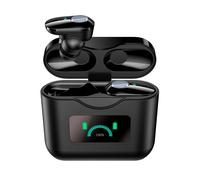 TWS bluetooth 5.0 écouteur sans fil ANC casque antibruit actif IPX7 contr?le tactile étanche affichage OLED casque d'appel HD avec micro