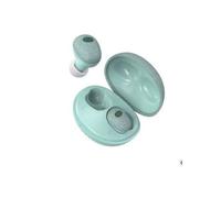 TWS Bluetooth 5.0 écouteurs Effet Sonore Sans Fil Mini Corps légers Casques étanches Résistants Aux Rayures Sans Entraves Avec Micro,Vert