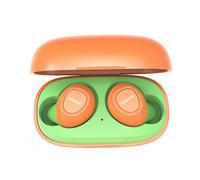 TWS Bluetooth 5.0 écouteurs HIFI Stéréo Mini écouteurs Casques avec Microphone pour Android IOS, Orange