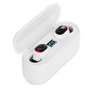 TWS Bluetooth 5.0 écouteurs Twins écouteurs sans Fil écouteurs Stéréo Sport In-Ear Casques, Blanc