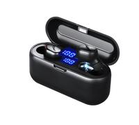TWS Bluetooth 5.0 écouteurs Twins écouteurs sans Fil écouteurs Stéréo Sport In-Ear Casques, Noir