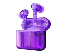 TWS Casque Bluetooth BT5.0 Casque sans fil IPX5 Longue durée de vie HiFi Stéréo Basse puissante écouteur à faible latence avec micro, Violet