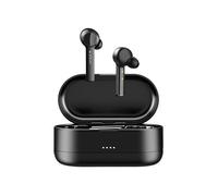 TWS Casque Bluetooth sans Fil Stéréo Contr?le Tactile écouteur Binaural Isolation du Bruit Casque Intra-auriculaire avec Boite de Chargement, Noir