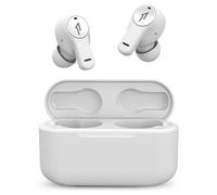 TWS Earphones 4 ENC Mic Low Latency Dynamic Stereo Earbuds Touch Control Sports Headphones,White
