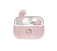 OTL Technologies Ecouteurs sans Fil Bluetooth V5.0 pour Enfant Hello Kitty avec boîtier de Chargement Rose