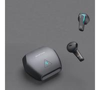 TWS écouteurs stéréo sans fil Bluetooth écouteurs de jeu avec casque de sport antibruit pour téléphone de musique de cabine, gris