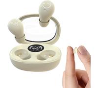 Tws Mini Écouteurs Bluetooth Invisibles Sans Fil Pour Petits Conduits Auditifs Intra-Auriculaires Doux Invisibles Bluetooth Cachés Petits Écouteurs Intra-Auriculaires De Travail Enc Antibrui[L1895]