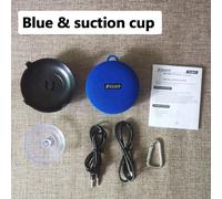 TWS Portable Bikes Haut-Parleur Bluetooth Étanche a la Poussiere/aux Chocs Extérieur Vélo Colonne Haut-Parleur Soutien Bluetooth Appel Mains Libres,Blue