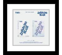 TWS SPARKLING BLUE 1st Mini Album CD+Photobook+Sticker+Polaroid+Name tag+Photocard+Tracking Sealed TWENTY FOUR SEVEN WITH US (Sparkling Version)