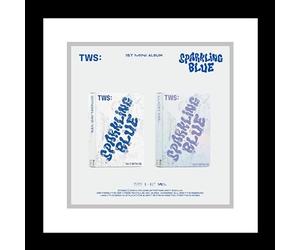 TWS SPARKLING BLUE 1st Mini Album CD+Photobook+Sticker+Polaroid+Name tag+Photocard+Tracking Sealed TWENTY FOUR SEVEN WITH US (SET(Sparkling+Lucky))