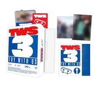 TWS - TWS - 3rd Mini [TRY WITH US] (KiT Ver.) Album Package + KiT + Title & Credit Card + Post Card + Photo Card + Selfie Photo Card + 3 Extra Photocards