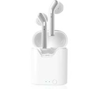 TWS Wireless Earbuds Binaural Sports Bluetooth 5.0 Bass Headphones White
