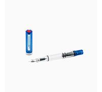 Twsbi Eco Trans Blue pointe EF - Stylo plume transparent Bleu