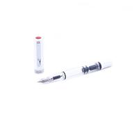 TWSBI Stylo plume blanc EF, stylo plume à piston