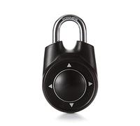 TWSHLL Un Cadenas À Combinaison Directionnelle Speed Dial Set-Your-Own Combination Lock, pour Un Casier Ou Boîte De Rangement À L'école Ou À La Salle De Gym,Noir