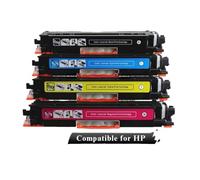 TWSIEQBNM Cartouche de Toner Compatible CE310A CE311A CE312A CE313A, Compatible avec CP1025 CP1025nw M275 M175a M175nw(1SET)