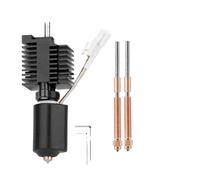 TWSIEQBNM Hotend Compatible avec extrudeuse 3D Plus, équipement de Pilote, Tout en métal, Jeu de Buses à échange Rapide, pièces de Rechange Compatible avec imprimante 3D(A2 Set 0.2mm)