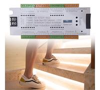 TWSOUL Contrôleur de mouvement LED pour escalier, éclairage LED avec détecteur de mouvement, 32 niveaux, contrôle automatique des escaliers