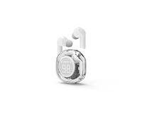 Gembird Écouteurs sans fil intra-auriculaires TWST-01, Bluetooth avec micro, USB-C, Blanc