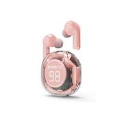 TWST-01 - Ecouteurs sans fil avec micro - intra-auriculaire - Bluetooth - rose