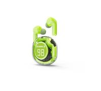 TWST-01 - Ecouteurs sans fil avec micro - intra-auriculaire - Bluetooth - vert