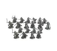 TWTCZOZ 20 Pièces Figurines de Statuettes de Guerriers Antiques avec Base Stable pour Disposition Facile Adapté pour Maquettes et Scènes Miniat, Argent