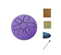 TWTCZOZ à Langutes Mailloche | 6 Notes, à Langue En Acier, Mini, apaint Acier, pr Méditation, méditation, Éveil Musical, Débutants,