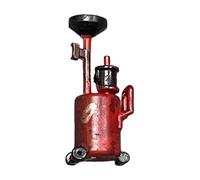 TWTCZOZ Accessoire de Diorama Miniature Au 1/64 pour Atelier de Concessionnaire Automobile, Représentant Une Cuve de Vidange D'huile Usagée Réaliste, Rouge