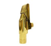 TWTCZOZ Bec de Saxophone Alto En Laiton avec Ligature et Couvre-bec Réutilisable et Portable, Idéal pour Les Amis, Les Professionnels, Les Débutants et Les Pa, 8c