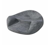 TWTCZOZ Coussin Posture en Mousse à Mémoire Forme pour le Confort Assis Prolongé avec Rembourrage Résistant pour la Prière et les Cérémonies Thé Dans un Intérieur, Gris
