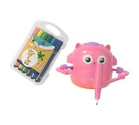 TWTCZOZ Dessin Robot Jouet Éducatif Interactif Carte Apprentissage Machine Écriture Enfant Matériel PP Adapté pour Garçons et Filles Utilisation à La Maison É