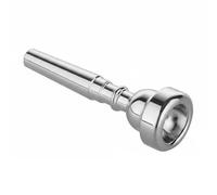 TWTCZOZ Embouchure de Trompette Embouchure Bec Buse Embout Cuivre Plaqué Finition Soignée Confort Prolongé Emission Stable Conception pour Débutants Adaptée, Argent, 7C