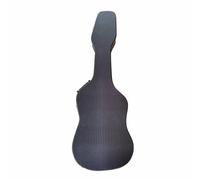 TWTCZOZ Étui Guitare Électrique Rigide Housse Coffret Boîtier Coque en PU pour Stockage Sécurisé Entre et Pendant Le Transport Adapté aux Trajets Répétitions Studio Domicile, Noir, Noir