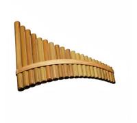 TWTCZOZ Flûte de Bambou 22 Tubes Notes G Voix Ethnique Inscription des Notes Apprentissage Guidé avec Poche de Rangement Durabilité Renforcée Adaptée aux, 22 Tuyaux En G - Basse Longue À Gauche