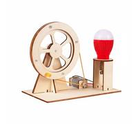 TWTCZOZ Générateur Éducatif Kit Expérimental Manuel Assemblage Modèle Scientifique Construction Bois Plastique Apprentissage Principes Physiques Adapté Enfants Activités Pédagogiques