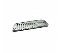 TWTCZOZ Harmonica Chromatique Peigne Peigne Harmonica Accessoire Remplacement Pièce Instrument Cadre Aluminium Chemins Air Propres Alignement Correct Jeu, Court