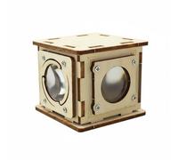 TWTCZOZ Physics Enseignant Modèle Éducatif Vue Caméra Kit Scientifique Assemblage Artisanat Pratique Expérience Adapté pour Débutants Ateliers Scolaires, Viseur 1