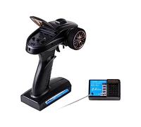 TWTCZOZ RC Voiture Télécommande Kit Émetteur Récepteur Trois Canaux Commande Radio Accessoires Modèles Fonction Inversion Convient pour Voiture Bateau Tank Mo