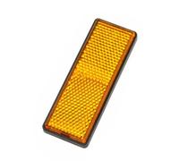 TWTCZOZ Réflecteur Sécurité à Factes | Réflecteur Dos Autocollant, Réfléchisnt, pr Bicyclte, Cyclistes, Jaune, Rectangle