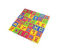 TWTCZOZ Tapis de Jeu en Mousse EVA pour Bébé, Tapis D'éveil Coloré avec Alphabet Russe et Confortable
