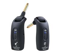 TWTCZOZ Transmetteur Ensemble Guitare Récepteur Sans Fil Système Instrument de Musique Plug And Play Facile Utilisation Adapté à La Performance P, Noir